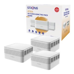 Strong MESHTRIAX3000UK AX3000 Whole Home Wi-Fi 6 Mesh System (3 Pack) - 5,000sq.ft Coverage - Image 3