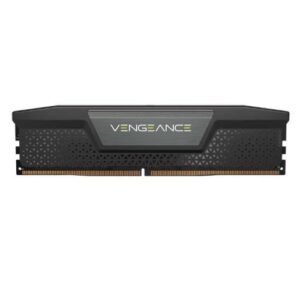 Corsair Vengeance 32GB, DDR5, 5200MHz, CL40, 1.25V, PMIC, AMD EXPO & Intel XMP 3.0, Black, DIMM Memory, OEM (Anti Static Bag)