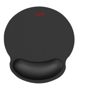 Genius G-WMP100 Ergonomic Mouse Pad with Wrist Rest for Support and Comfort with Anti-Slip Rubber Base, Black - Image 2