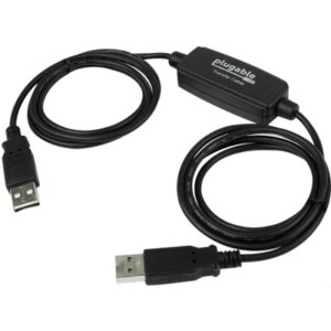 Plugable USB-EASY-TRAN Windows XP/Vista/7/8/8.1/10/11 PC to PC Transfer Cable - Image 2