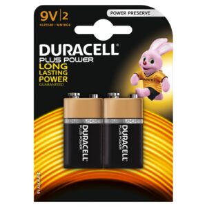 Duracell Plus Power Alkaline Pack of 2 9V Battery - Image 3