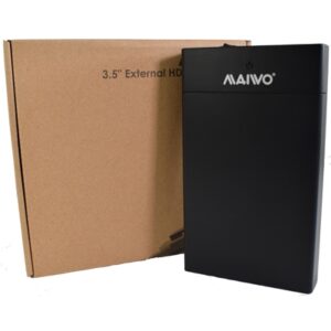 Maiwo USB 3.0 3.5" External Hard Drive Enclosure  with Power Adapter - Image 2