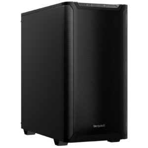 be quiet! Pure Base 501 Case, Black, Mid Tower, 2 x USB Type-A, 1 x USB Type-C, 2 x Pure Wings 2 140mm Black PWM Fans Included, Exchangeable Top Cover for Silent or High Performance, Insulation Mats on Front, Sides & Top - Image 3