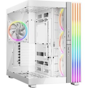 be-quiet! Light Base 900 FX, White, Full Tower E-ATX Case, Massive ARGB LED Strip, Full Windowed Design, 4 Light Wings 140mm PWM fans included - Image 2