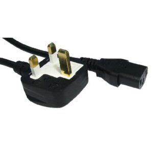 UK Mains to IEC Kettle 5m Black OEM Power Cable - Image 3