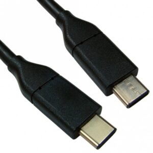 USB 3.1 Type-C (M) to USB 3.1 Type-C (M) 2m Black OEM Data Cable - Image 2