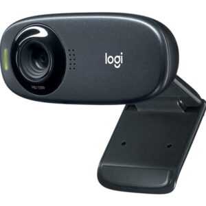 Logitech C310 HD Webcam, HD 720p/30fps, Widescreen HD Video Calling, HD Light Correction, Noise-Reducing Mic, For Skype, FaceTime, Hangouts, WebEx, PC/Mac/Laptop/Macbook/Tablet, Black - Image 2