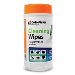 ColorWay Cleaning Wipes for LCD and TFT Screens 100 sheets - Image 2