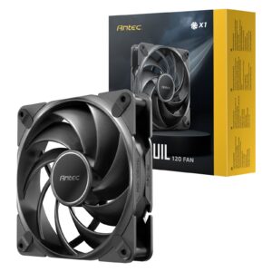 Antec Tranquil 120 PWM Case Fan - Fluid Dynamic Bearing, 400-2000 RPM, Black - Image 3