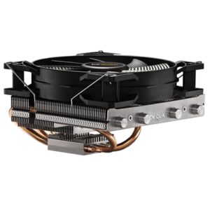 be quiet! Shadow Rock LP Fan CPU Cooler, Universal Socket, Pure Wings 2 120mm PWM Black Cooling Fan, 1500RPM, 4 Heat Pipes, Low-Profile at 75.4mm Height, 130W TDP, Intel LGA 1700 & AMD AM5 Compatible - Image 2