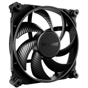 be quiet! Silent Wings 4 PWM Black Fan, 140mm, 1100RPM, 4-Pin PWM Fan Connector, Black Frame, Black Blades, Optimized Fan Blades for High End Performance, 2 Mounting Options - Image 2