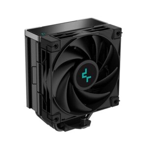 DeepCool AK400 Zero Dark Fan CPU Cooler, Universal Socket, High Performance 120mm Silent Hydro Bearing PWM Black Fan, 1850RPM, 4 Heat Pipes, Unique Matrix Fin Design, All Black, Intel LGA 1700 Bracket Included - Image 2