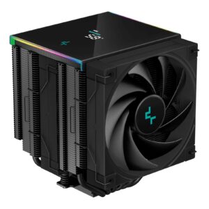 DeepCool AK620 Digital CPU Cooler, Black, 2x 120mm Fan, Dual Tower, ARGB, 6x Direct Touch Copper Heatpipes, Intel/AMD - Image 3