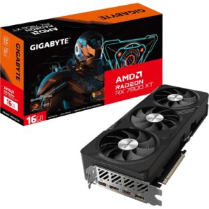 Gigabyte AMD Radeon RX 7800 XT GAMING OC Graphics Card, 16GB GDDR6, 3840 Streams, 2565 MHz Boost Clock, Triple Fan, RGB, 2x DisplayPorts / 2x HDMI Ports - Image 3