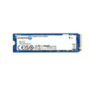 Kingston NV3 (SNV3S/1000G) 1TB NVMe SSD, M.2 Interface, PCIe Gen4, 2280, Read 6000 MB/s, Write 4000 MB/s, 3 Year Warranty - Image 2