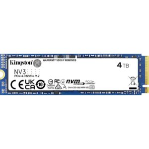 Kingston NV3 (SNV3S/4000G) 4TB NVMe SSD, M.2 Interface, PCIe Gen4, 2280, Read 6000 MB/s, Write 5000 MB/s, 3 Year Warranty - Image 3