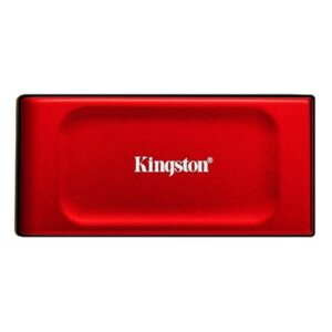 Kingston XS1000 Red 2TB Portable External SSD, Read 1050MB/s, Write 1000MB/s, USB 3.2 Gen 2, 5 Year Warranty - Image 2