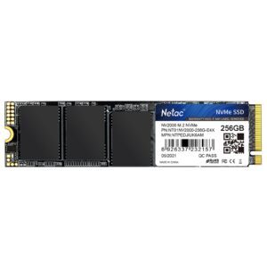 NETAC NV2000 (NT01NV2000-256-E4X) 256GB NVMe SSD, M.2 Interface, PCIe Gen3, 2280 SSD, Read 2500MB/s, Write 1000MB/s, 5 Year Warranty - Image 3