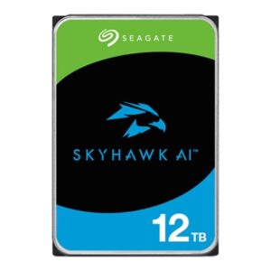 Seagate ST12000VE003 SkyHawk AI 12TB 3.5" 512MB Cache SATA III Internal Hard Drive - Image 2