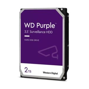 WD Purple WD23PURZ 2TB 3.5" 5400RPM 64MB Cache SATA III Surveillance Internal Hard Drive - Image 2