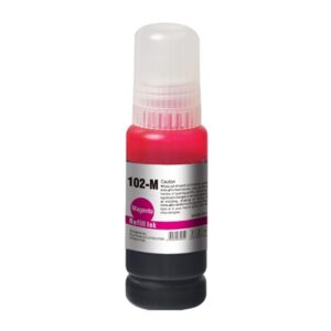 InkLab 102 Epson Compatible EcoTank Magenta Ink Bottle - Image 2