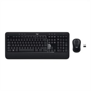 Logitech K540e Advanced Combo Wireless Keyboard and 3 Button Ambidextrous Scroll Mouse Unified Nano USB - Image 3