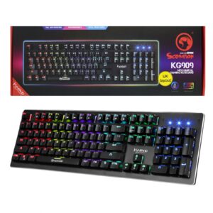 Marvo Scorpion KG909-UK Full Size Individual RGB Mechanical Gaming Keyboard - Image 3