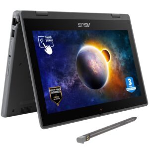 ASUS Flip BR1100F-CS81XA-3Y Laptop, 11.6 Inch Touch Screen, Intel Celeron N4500 Processor, 8GB RAM, 128GB SSD, Windows 11 Pro Academic with 3 Year Warranty - Image 3