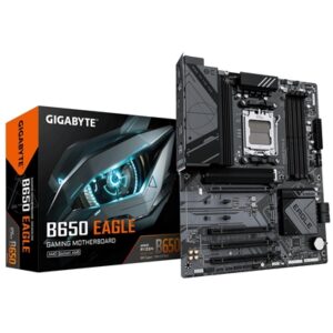 Gigabyte B650 EAGLE AMD AM5 Socket Motherboard, ATX, 4x DDR5 Slots, 3x M.2 Sockets, 2x USB-C Port, Fitted I/O Shield, GbE LAN, 1x DisplayPort / 1x HDMI Port - Image 2