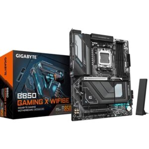 Gigabyte B850 GAMING X WIFI6E AMD AM5 Socket Motherboard, ATX, 4x DDR5 Slots, 3x M.2 Sockets, 2x USB-C Port, Fitted I/O Shield, 2.5GbE LAN, Wi-Fi 6E, 1x DisplayPort / 1x HDMI Port - Image 2