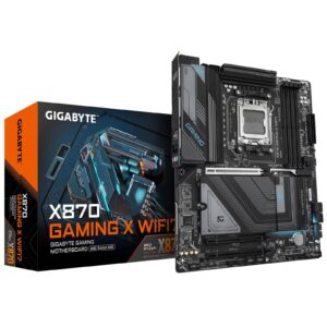 Gigabyte X870 GAMING X WIFI7 AMD AM5 Socket Motherboard, ATX, 4x DDR5 Slots, 3x M.2 Sockets, 3x USB-C Port, Fitted I/O Shield, 2.5GbE LAN, Wi-Fi 7, 1x HDMI Port / 2x USB-C (USB4) - Image 3