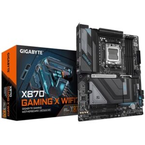 Gigabyte X870 GAMING X WIFI7 AMD AM5 Socket Motherboard, ATX, 4x DDR5 Slots, 3x M.2 Sockets, 3x USB-C Port, Fitted I/O Shield, 2.5GbE LAN, Wi-Fi 7, 1x HDMI Port / 2x USB-C (USB4) - Image 2