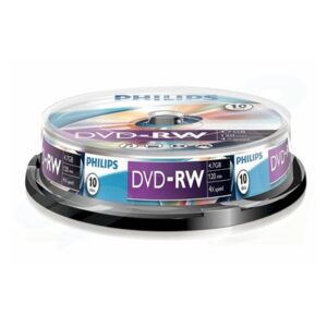 Philips DVD-RW 4X 10PK Spindle - Image 2