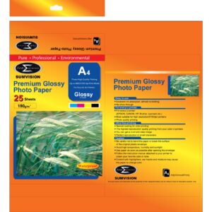 Sumvision A4 180gsm (25 pack) Glossy Photo Paper - Image 3