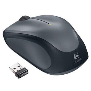 Logitech M235 Black and Grey Wireless Compact Design Optical Mouse - Image 3