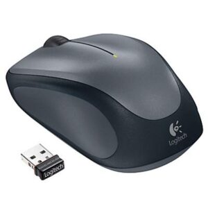 Logitech M235 Black and Grey Wireless Compact Design Optical Mouse - Image 2