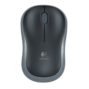 Logitech M185 Wireless Black & Grey Mouse - Image 3