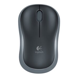 Logitech M185 Wireless Black & Grey Mouse - Image 2