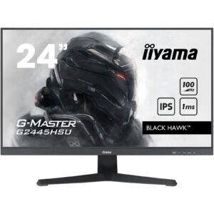 iiyama G-MASTER G2445HSU-B1 24 inch IPS Monitor, Full HD, 1ms, HDMI, DisplayPort, USB Hubx2, Freesync, 100Hz, Speakers, Black, Internal PSU, VESA - Image 3