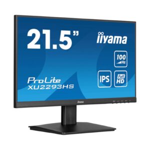 iiyama PROLITE XU2293HS-B6 22 inch IPS Monitor, Full HD, 1ms, HDMI, DisplayPort, Freesync, 100Hz, Speakers, Black, Internal PSU, VESA - Image 3