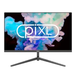 piXL CM215F17 21.5 Inch Frameless Monitor, Slim Design, 5ms Response Time, 75Hz Refresh Rate, Full HD 1920 x 1080, VGA / HDMI, 16.7 Million Colour Support, Black Finish - Image 3