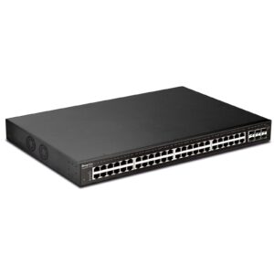 DrayTek VSP2540XS-K VigorSwitch P2540XS 48 Port POE Fully Managed Layer 2+ Switch with 6x 10GbE SFP Ports - Image 3