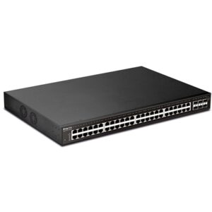 DrayTek VSP2540XS-K VigorSwitch P2540XS 48 Port POE Fully Managed Layer 2+ Switch with 6x 10GbE SFP Ports - Image 2