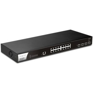 DrayTek VSQ2200X-K VigorSwitch Q2200x 16 Port 2.5GbE Layer 2+ Managed Switch with 4x 10 GbE SFP Uplinks - Image 2