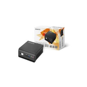 Gigabyte BRIX GB-BMPD-6005 Barebone Kit, Intel Pentium Silver N6005 2.0GHz Quad Core CPU,1 x DDR4 SO-DIMM Slot, 1 x M.2-2280 Slot, 1 x 2.5 Inch SATA III Bay, Wireless AC & Bluetooth 4.2 - Image 3