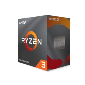 AMD Ryzen 3 4100 4 Core AM4 Processor, 8 Threads, 3.8Ghz up to 4.0Ghz Turbo, 4MB Cache, 65W, with Wraith Stealth Cooler, No Graphics - Image 2