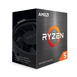 AMD Ryzen 5 5500 6 Core AM4 Processor, 12 Threads, 3.6Ghz up to 4.2Ghz Turbo, 19MB Cache, 65W, with Wraith Stealth Cooler, No Graphics - Image 2