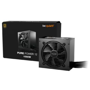 be quiet! 1000W PURE POWER 12, 80 PLUS Gold, ATX 3.1 compliant and PCIe 5.1 compatible,10-year manufacturer's warranty - Image 3