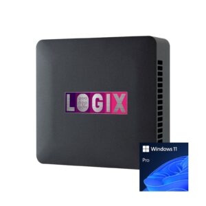 LOGIX Intel Core i5-1335U 4.6GHz 10 Core CPU, 1 x DDR4 16GB SO-DIMM, 500GB Kingston NVMe, Wireless AX & Bluetooth 5.2 Windows 11 Pro - Pre-Built - Image 3