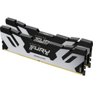 Kingston FURY Renegade KF564C32RSK2-64 64GB (32GB x2) DDR5 6400MT/s Silver/Black DIMM, AMD EXPO Certified - Image 3